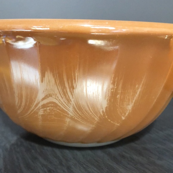 Fire King Peach lustre Vintage bowl, 2 mugs cups - Picture 9 of 17